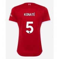 Dámy Fotbalový dres Liverpool Ibrahima Konate #5 2023-24 Domácí Krátký Rukáv